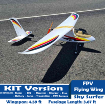 RC Airplane KIT FPV Glider EPO Flying Wing Wingspan SkySurfer Aircraft D... - $87.99