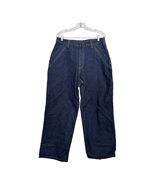 Vans 66 Vintage 90s Mens Wide Leg Jeans 34x30 Dark Wash Denim Y2K Street... - $36.33