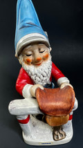 Goebel Co-Boy &quot;Herbie the Horseman&quot; Gnome 1975 7&quot; Porcelain Figurine - $18.95