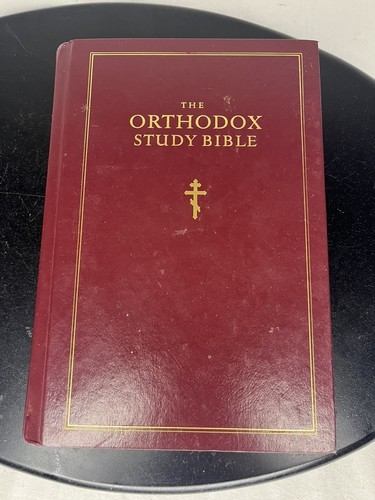 The Orthodox Study Bible NKJV Hardcover 2008 Thomas Nelson St Athanasius... - $25.00