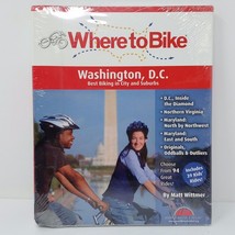 Where to Bike Washington DC: Best Biking in the City and Suburbs - NEW &amp; SEALED - £6.31 GBP