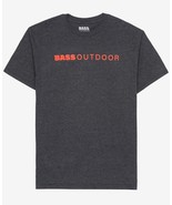 Bass Outdoor Men&#39;s Lined T-shirt in Charcoal Heather-Small - $297.03 MXN