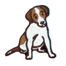 Jack Russell Terrier Dog Patch Iron on No Name - $6.50
