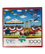 Buffalo Charles Wysocki Mansfield Air Spectacular 1000 Piece Puzzle #91400 - $309.96 MXN