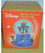 Disney Musical Birthday Water Globe New In The Box - £43.25 GBP