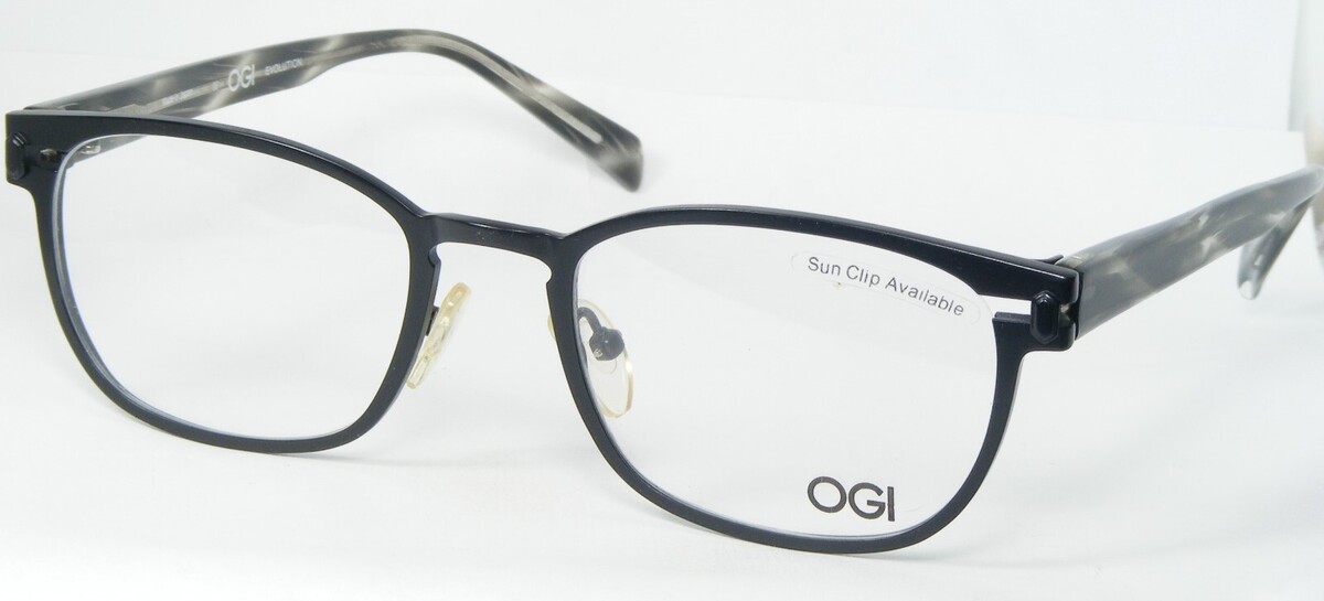 OGI EVOLUTION 5500 1387 BLACK /GRAY DEMI EYEGLASSES GLASSES 52-20-145mm ... - $79.20