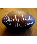 CHARLES WHITE USC 1979 HEISMAN TROPHY SIGNED AUTO NIKE FOOTBALL JSA BEAUTY - £155.74 GBP