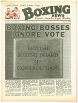Boxing News Magazine July 21 1967 npbox221 Vol 23 No.29 Bosses ignore vote - £3.14 GBP