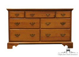 ETHAN ALLEN Circa 1776 Solid Maple 54&quot; Double Dresser 18-5112 in 218 Finish - £957.01 GBP