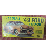 Vintage Palmer &#39;49 Ford Tudor Model Kit  1/32 BOX ONLY - £18.73 GBP