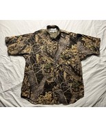 Columbia Camo Shirt Men’s Size XL Button Up Short Sleeve Vented Camoflodge - $34.71 CAD