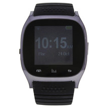 EK-B3 Montre Connectee Silicone Strap Smart Watch - Black - $14.49