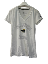 Nike Womens St. Louis Rams Football Legend V-Neck Performance TShirt White Small - £15.81 GBP