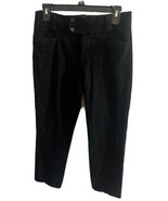 Banana Republic 6 Black Sloan Mid Rise Skinny Ankle Stretch Dress Pants - £7.46 GBP