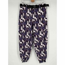 NWT Blackmilk Clothing Luna Artemis Collage Cargo Pants Sz AUS16 Sailor ... - £70.29 GBP