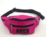 Safari Sport Florida Design Fanny Pack Pink 5 Zipper Pockets Adjustable ... - £23.79 GBP