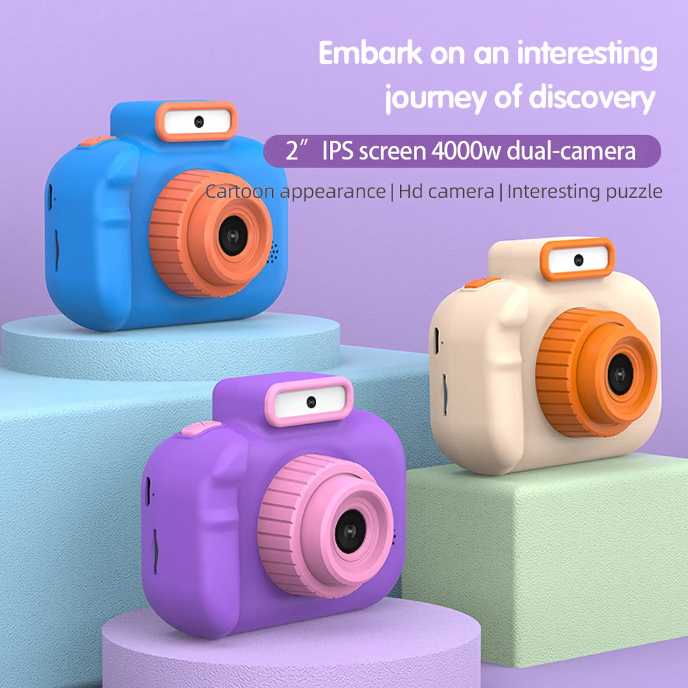 Multifunctional Mini Videocamera Portable Child Selfie Camera Toy USB Charging - £14.70 GBP+