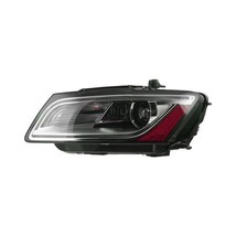 Headlight For 2013-2017 Audi Q5 Left Side Black Chrome Clear Lens With Projector - £2,182.61 GBP