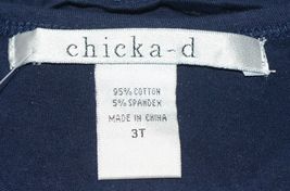 Chicka D Collegiate Licensed Arizona Wildcats 3T Ruffled Navy Blue Dress image 3