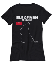 Track Outline Series Isle of Man TT Course - Women&#39;s Tee - £14.94 GBP+