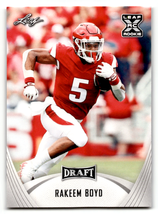 2021 Leaf Draft #22 Rakeem Boyd NM-MT XRC ID:46788 - £1.32 GBP