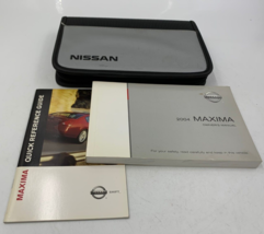 2004 Nissan Maxima Owners Manual Handbook Set with Case OEM F02B05055 - £31.86 GBP