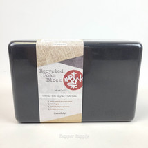 Manduka Recycled Foam Exercise Fitness Gym Yoga Block Brick 4x6x9&quot; Thund... - £22.66 GBP