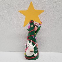 Vintage Hallmark Keepsake Maxine Christmas Tree Star Topper 9&quot; - $232.76 MXN