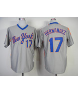 Mets #17 Keith Hernandez Jersey Old Style Uniform Gray - $45.00