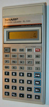 Sharp EL-530 vintage calculator - £7.16 GBP