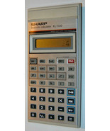 Sharp EL-530 vintage calculator - £7.07 GBP