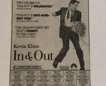 In And Out Vintage Movie Print Ad Kevin Kline Tom Selleck TPA10 - £4.66 GBP