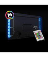 ONE Products 16 Color, 2 Strips LED Lights, LED TV Backlight Kit with Re... - $224.65 MXN