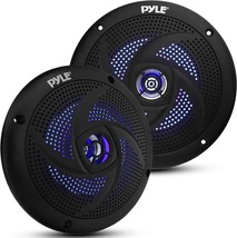 Pyle Marine Speakers: 1 Pair (5.25-Inch 2-Way Waterproof And, Plmrs53Bl ... - £46.23 GBP