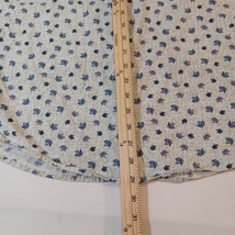 Royal Testimony Flower Short Sleeve Cotton Shirt Button Front Men's Size L image 13