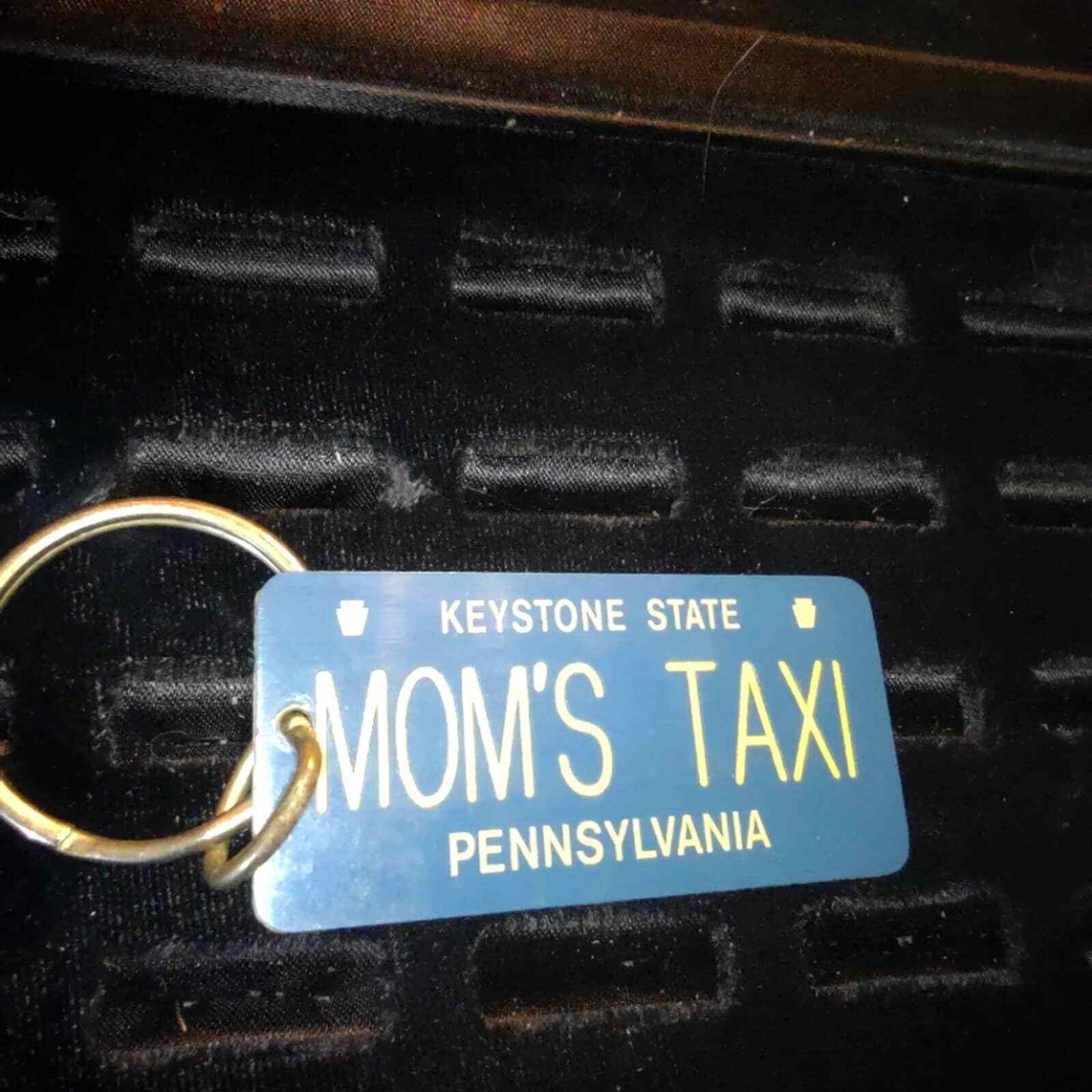 Vintage Mom&#39;s taxi Pennsylvania keychain - $17.82