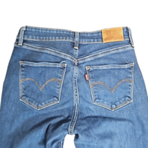 Levis Womens Size 26 High Rise Skinny Jeans Stretch Denim 26x32 image 4