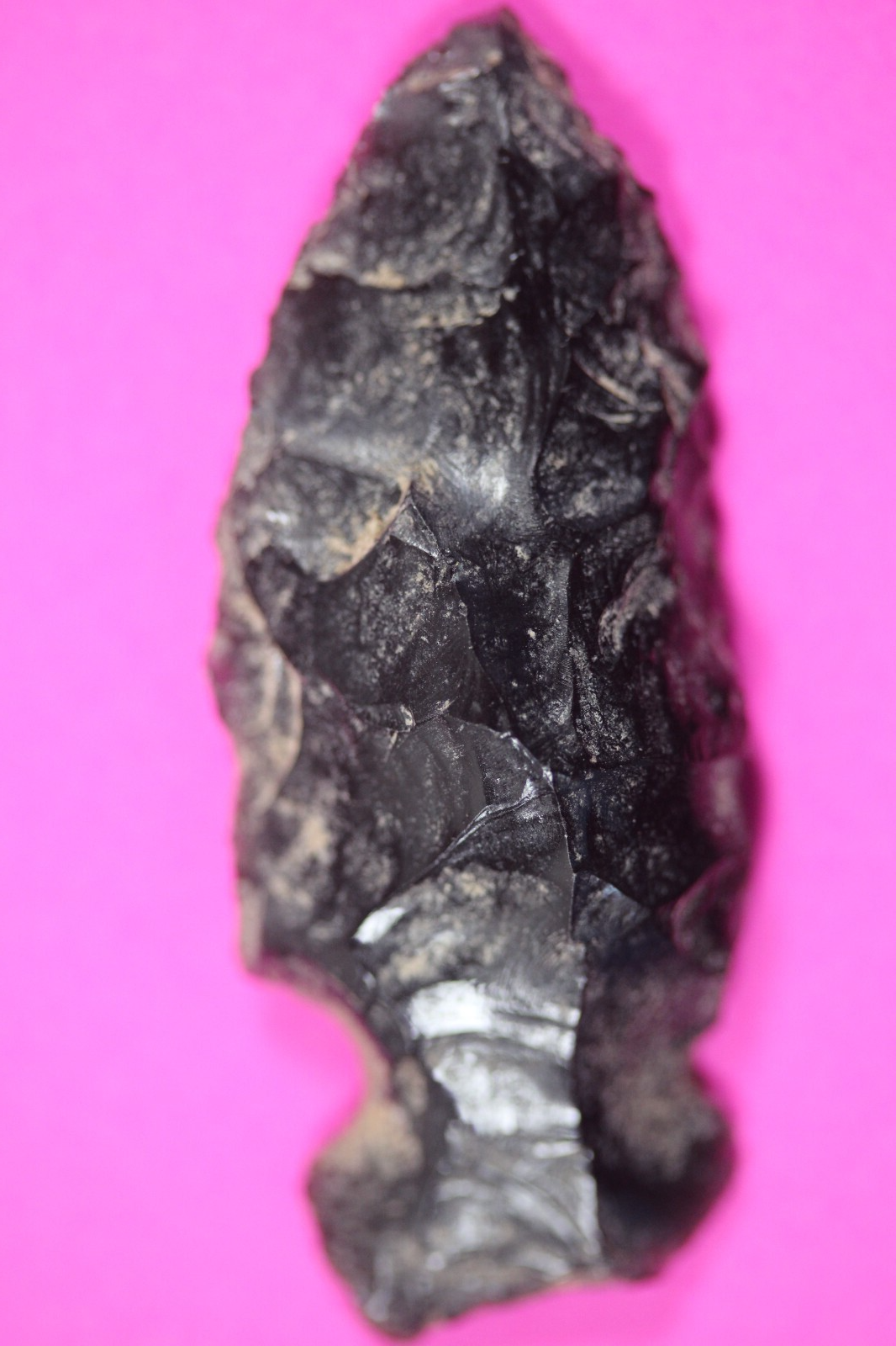 Authentic Pre Columbian Artifact Aztec Arrowhead Battle of Mexico City C... - $29.99