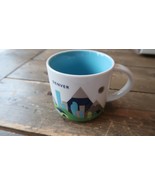 NEW Starbucks Oversize Coffee Mug You Are Here Collection DENVER 14oz Br... - £23.72 GBP