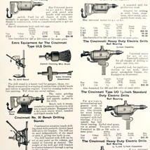 1922 N.T. Bushnell Electric Drills Tools Advertisement Catalog Hardware ... - $24.99