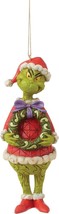 Jim Shore Dr. Seuss The Grinch Holding Wreath Hanging Ornament, 5.12&quot; NI... - $29.99