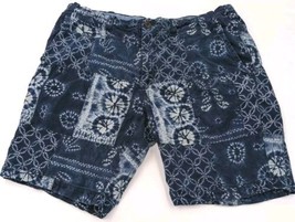 Polo Ralph Lauren Men&#39;s Size 34 Shorts Moroccan Tile Bandana Straight Fi... - $19.79