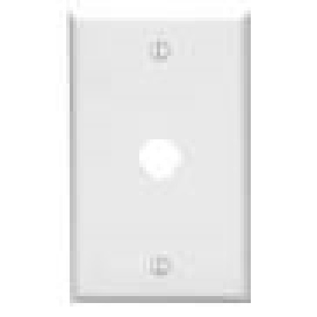 twinax metal wall plate 1 hole odwp1 901353 Aim Cinch odwp/1  - $2.07