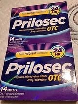 2 pack Prilosec OTC Heartburn Relief and Acid Reducer Tablets 14 Ct (N2) - $23.02