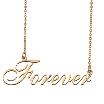 Forever Custom Name Necklace Personalized for Mother&#39;s Day Christmas Gift - £12.63 GBP