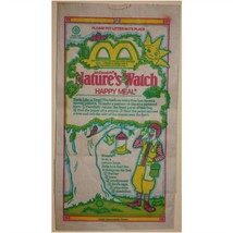 1992 McDonalds Nature&#39;s Watch Happy Meal Bag - $4.00