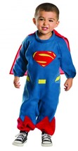 Costume Dawn of Justice Superman EZ On Costume Romper 2T - £43.51 GBP