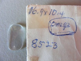 Vintage Omega Crystal 8523  16.9 x 10.4 NOS - $551.17 MXN