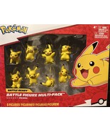 New Release 2022 All Pikachu Pokémon Battle Ready 8 Figure Multi-pack - £39.22 GBP