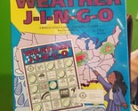 Educational WEATHER J--I-N-G-O BINGO STYLE GAME #GGA095, NEW - $65.44